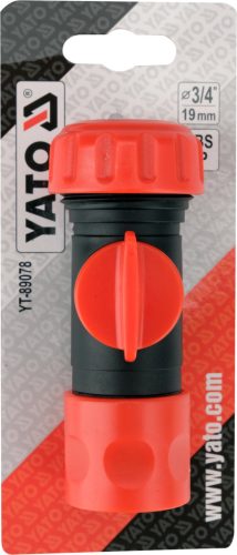 YATO YT-89078 3/4 colos gyorscsatlakozó szeleppel ellátva
