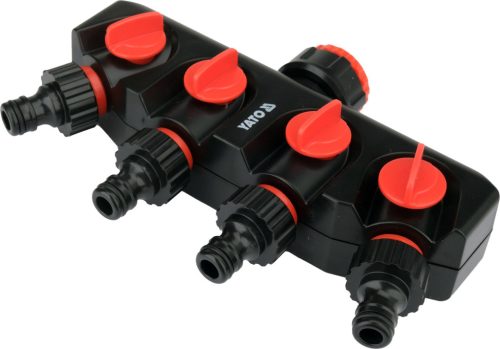 YATO YT-89103 3/4 és 1 colos 4 utas csapcsatlakozó szeleppel