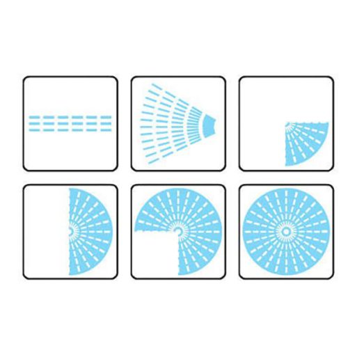 YATO YT-8984 Állványos impulzus locsoló 6 funkció