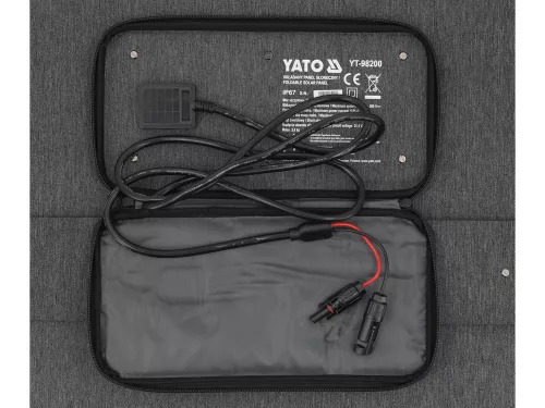 YATO YT-98200 Összecsukható napelem 100 W 4in1