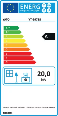 YATO YT-99738 Gázolajos hőlégbefúvó 20 kW
