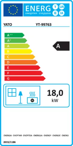 YATO YT-99763 Infravörös olajfűtő 18 KW