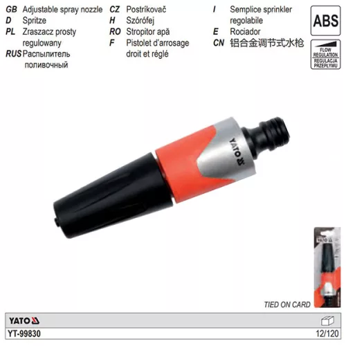 YATO YT-99830 Sugárcső 1/2"